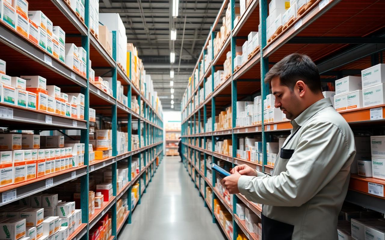 Pharmaceutical warehouse operations
